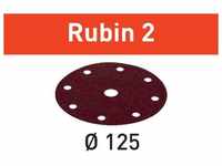 Schleifscheibe stf D125/8 P120 RU2/50 Rubin 2 – 499097 - Festool