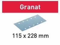 Schleifstreifen stf 115X228 P40 GR/50 Granat – 498944 - Festool