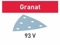 Schleifblatt stf V93/6 P120 GR/100 Granat – 497394 - Festool