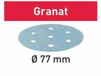 Schleifscheibe stf d 77/6 P1500 GR/50 Granat Festool 498932