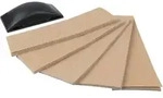 Handschleifer-set 7 X 21 Cm Ma&szlig; 70 X1 30 Mm, K 40,60,80,100,120 Schleifpapier &