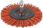 Schleifb&uuml;rste &Oslash; 100 Mm Nylon Schaft &Oslash; 6 Mm Bohrmaschinenaufs&auml;tze - Wolfcraft
