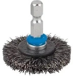 Scheibendrahtb&uuml;rste &Oslash; 100 X 10 Mm Schaft 6 Mm Feilen, Schleifen, B&uuml;rsten -