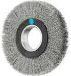Pferd - Pos Rundb&uuml;rste Breit Ungezopft Rbu &Oslash;180x25xvariable Bohrung