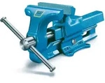 Schraubstock 100 Mm, Amboss, Spannweite 0-125 Mm, Werkbankschraubstock - Heuer