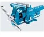 Schraubstock 160 Mm + Wechselbacken, Amboss, Spannweite 225 Mm, Werkbank - Heuer