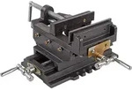Dema - 2-achsen Maschinenschraubstock Schraubstock Kreuztisch 150 Mm...