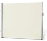 Leco - Ausziehbare Seitenmarkise, Aluminium-stahlrohr-mix, Natur, 160 X 300 Cm (h X