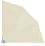 Deuba - Detex&reg; Balkonf&auml;cher Sichtschutz 140x140cm Wetterfest Uv-best&auml;ndig Faltbar