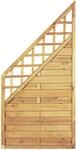 Maxi-massiv-ranki-ecke Gr&uuml;n 90 X 180/90 Cm