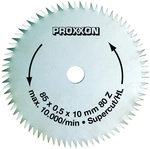Proxxon - Kreiss&auml;geblatt Super-cut, &Oslash; 85 X 0,5 X 10 Mm, 80 Z&auml;hne - 28731