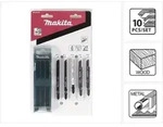 S&auml;geblattset F&uuml;r Stichs&auml;ge - F&uuml;r Holz, Metall - 10 St&uuml;cke - T-schaft - Makita