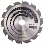 Pro Construct Wood Kreiss&auml;geblatt, 210 X 2,8 X 30 Mm - Bosch