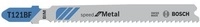 Bosch Stichs&auml;geblatt Speed For Metal T 121 Bf 25er 2608636703