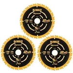 Zubeh&ouml;r - 3-teiliger Satz S&auml;gebl&auml;tter 190x30 Mm, 24 Z&auml;hne Dt10399 - Dewalt