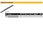 Dewalt Stichs&auml;geblatt 100 X 2,5 Mm T101br Holz/gips / 5 Stk.