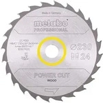 Kreiss&auml;geblatt Holz Power Cut 230x30 Mm 24 Wz 20&deg; Hw/ct Handkreiss&auml;gen - Metabo