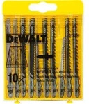 Stichs&auml;gebl&auml;tter-set 10-tlg. F&uuml;r Holz Dt2290-qz - Dewalt