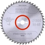 Metabo S&auml;geblatt Precision Cut Wood - Professional 300x2,8/1,8x30, Z48, Spanwinkel