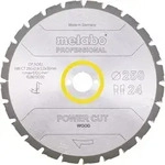 S&auml;geblatt 'power Cut Wood - Professional', 250x2,8/2,0x30, Z24 Wz 3&deg; Neg. - Metabo