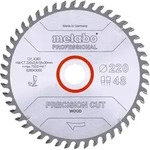 Metabo S&auml;geblatt Precision Cut Wood - Professional 220x2,6/1,6x30, Z48, Spanwinkel