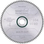 S&auml;geblatt Metabo Multi Cut Professional 254x30, Z80 Fz/tz, 5grad