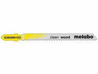 Stichsägeblätter clean wood 74/2,5 mm 100 Stk. - Metabo