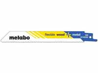 Metabo - 25 Säbelsägeblätter flexible wood + metal 150 x 0,9 mm, BiM, 1,8-2,6 mm/