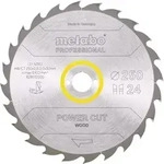 S&auml;geblatt 'power Cut Wood - Professional', 250x2,8/2,0x30, Z24 Wz 25&deg; - Metabo