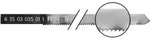 Stichs&auml;gebl&auml;tter 88 Mm Zahnteilung 1.2 (5 St&uuml;ck) F&uuml;r Alu, Metall, Kunststoff -
