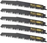 Dewalt S&auml;bels&auml;geblatt Hcs Holz 230 Mm 5-6tpi