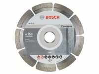 Diamanttrennscheibe Standard for Concrete, 150 x 22,23 x 2 x 10 mm, 10er-Pack - Bosch