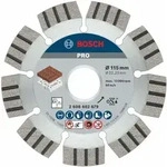 Diamanttrennscheibe Best For Abrasive, 115 X 22,23 X 2,2 X 12 Mm - Bosch