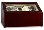Uhrenbeweger Schaukasten Vitrine 10 Uhren Watch Winder