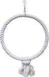 Nobby Cage Toy Kletterring Aus Baumwolle Wei&szlig; Mittel, 29 Cm Vogelk&auml;fige &