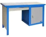 G&uuml;de - Schwei&szlig;werkbank Sw 1200/600 Stahl 500 Kg Abschlie&szlig;bar Rost 120 X 60 Cm