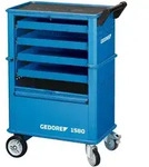 Werkzeugwagen 1580 B625xt400xh930mm 300 Kg 4 Schubladen 1 Stahlblech