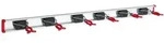 Alu-ger&auml;tehalter-set, Inkl. 6 Halter Und 1x Schiene L&auml;nge 1000 Mm - Bruns