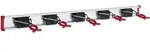 Alu-ger&auml;tehalter-set, Inkl. 5 Halter Und 1 Schiene L&auml;nge 750 Mm - Bruns