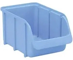 H&uuml;nersdorff 673300 Sichtlagerkasten 3 (b X H X T) 146 X 127 X 242 Mm Blau 1 St.