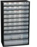 Raaco Kleinteilemagazin B 306 X T 150 X H 510 Mm Stahlblech 44 Schubladen - 132114