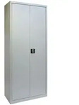 Aktenschrank B&uuml;roschrank Stahlschrank Werkzeugschrank Schrank 2-t&uuml;rig Lichtgrau