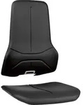 Bimos - Interstuhl Wechselpolster Kunstleder Schwarz - 9588-mg01