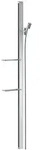 Hansgrohe - Unica Brausestange E 1500mm Mit Isiflex Brauseschlauch 1,60m Und Ablagen,