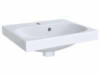 Acanto Handwaschbecken 500636, mit Hahnloch, mit Überlauf, 450x380mm, Farbe: Weiß -