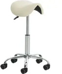 Arbeitshocker Reno Kunstleder Creme