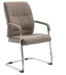 Besucherstuhl Xxl Anubis Stoff Taupe