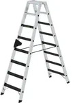 G&uuml;nzburger Steigtechnik - Stufen-stehleiter 250 Kg Beidseitig Begehbar Mit Clip-step