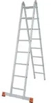Aluminium-gelenk-doppelleiter Monto Trimatic 5,50 M Doppelstufenleiter - Krause