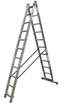 Corda Aluleiter 5,3m 2x11 Multifunktionsleiter Vielzweckleiter Mehrzweck - Krause